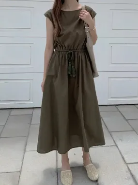 10-Color S-2XL Vintage Maxi Summer Dress for Women - Perfect for Evening and Beach