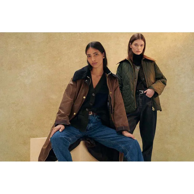 Barbour Woodhall Ladies Quilt Jacket - Sage/Ancient