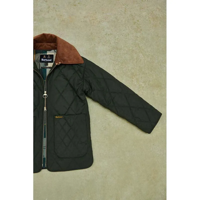 Barbour Woodhall Ladies Quilt Jacket - Sage/Ancient