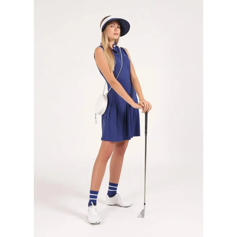 Chervò Jetset S/L Polo Dress - Navy