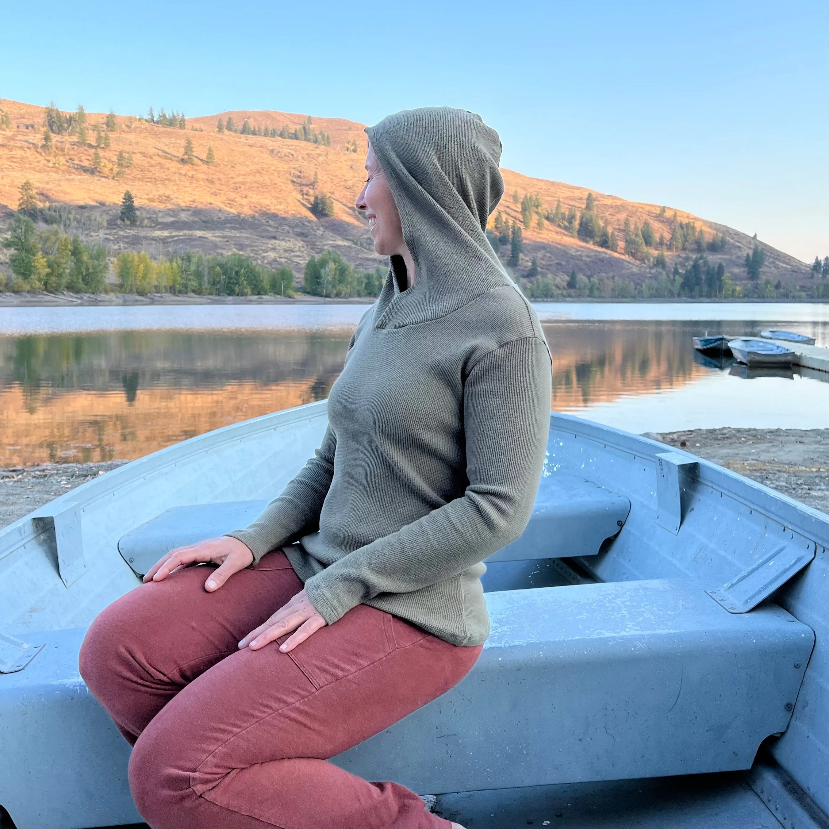 Organic Cotton Thermal Hoodie