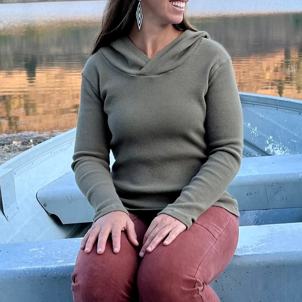 Organic Cotton Thermal Hoodie