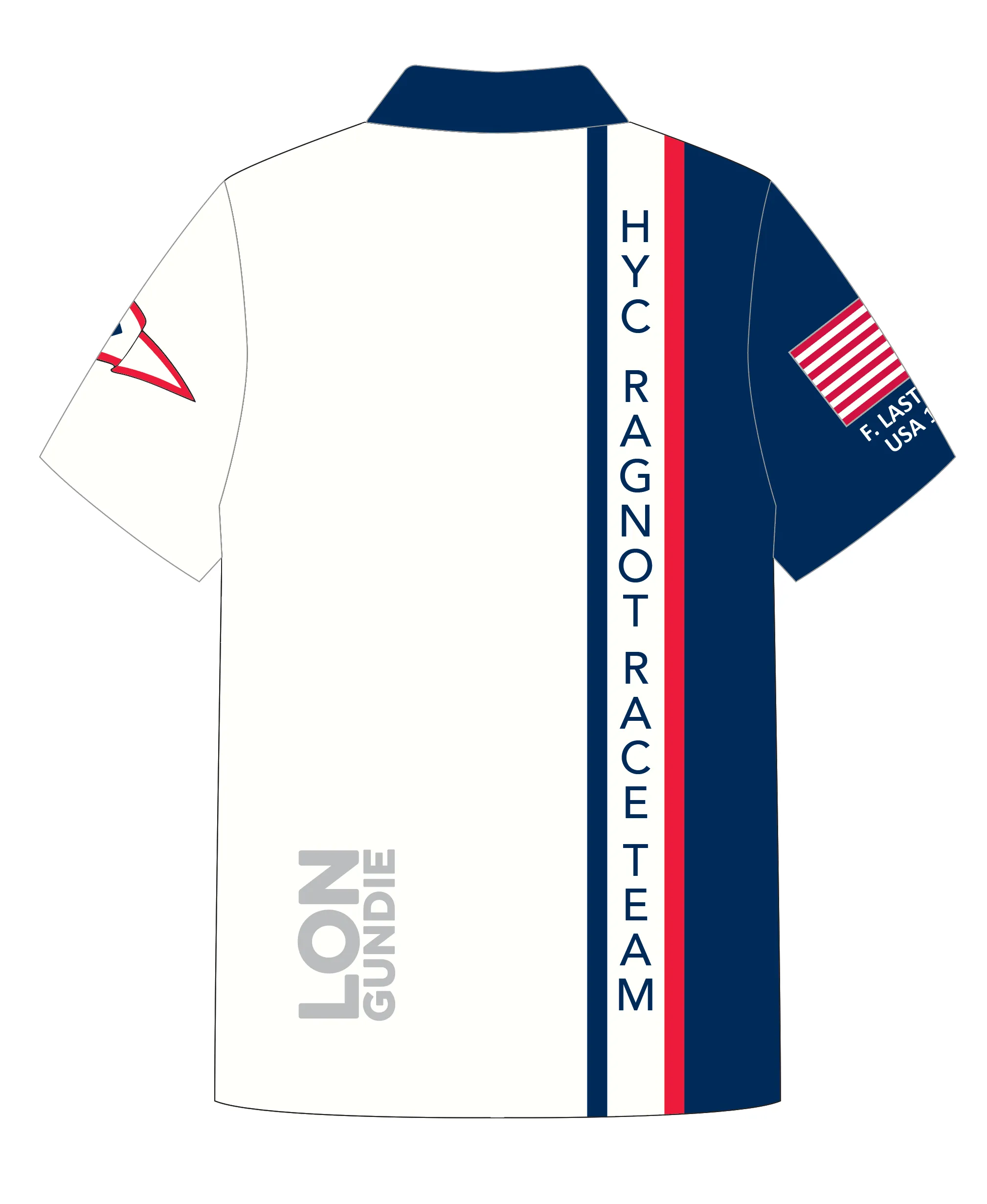 WOMEN POLO SHIRT TOP SHORT SLEEVE BLUE | HOUSTON YACHT CLUB | PSNLZ'D